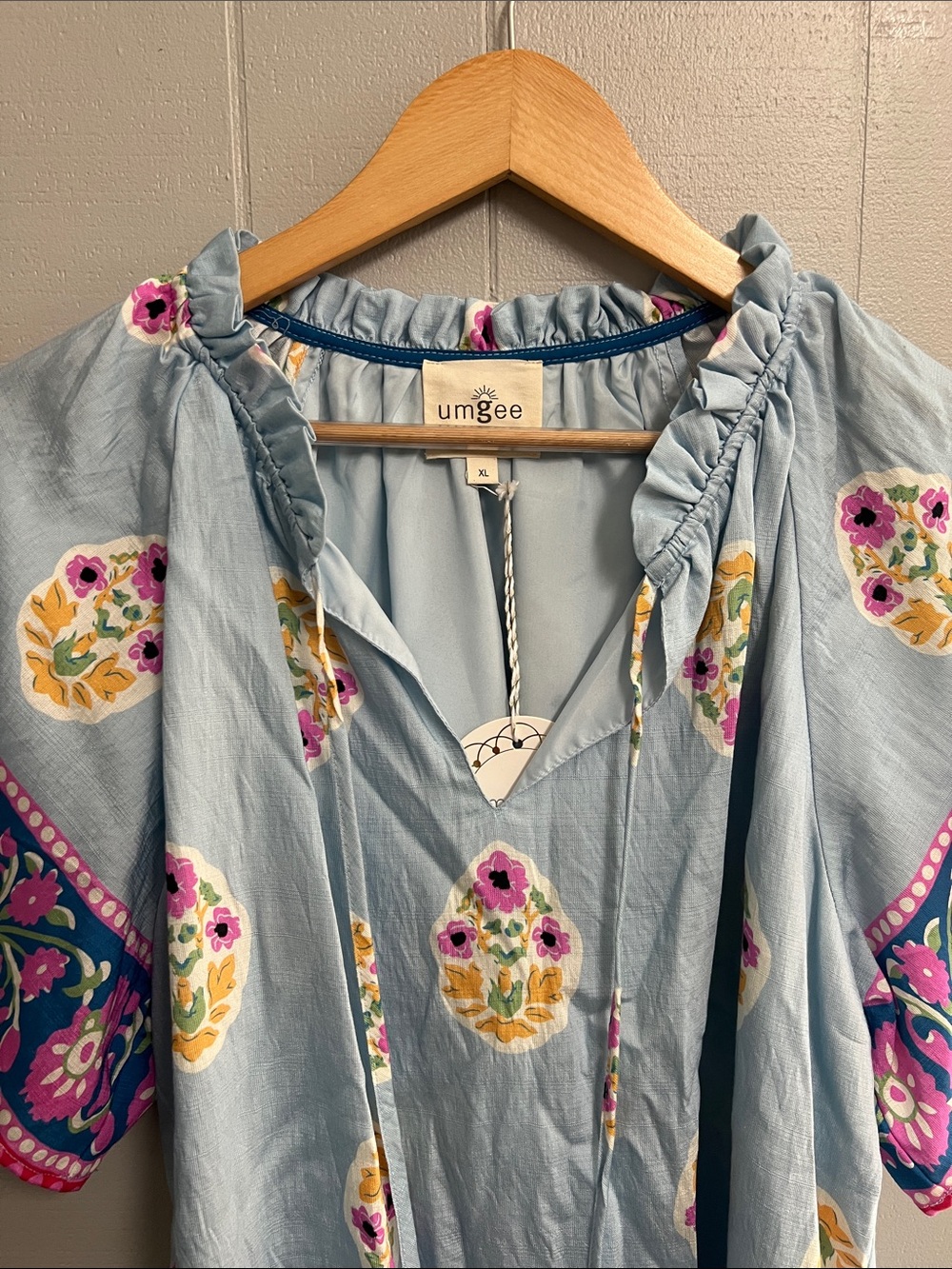NWT Umgee Blouse XL - Picture 3 of 14